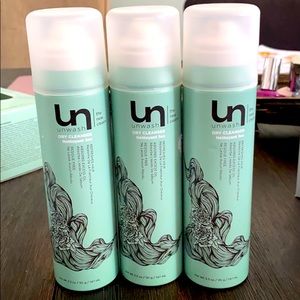 Unwash dry cleaner - dry shampoo